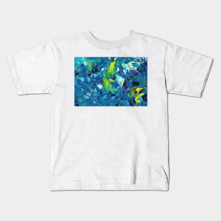 Turquoise Green variation  - Nature Kids T-Shirt